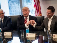 <p>Peter Thiel. Now sitting at Donald Trump's right hand.</p>