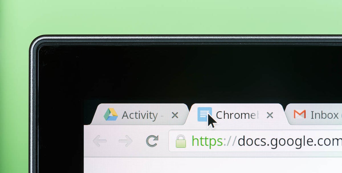 The Chromebook Pixel's high-resolution display makes text and graphics crisp.