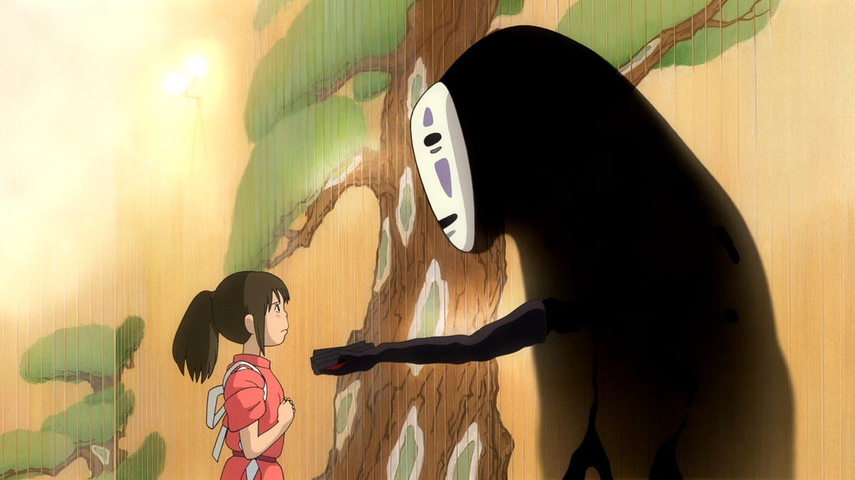 A scene from Studio Ghibli's Spirited Away