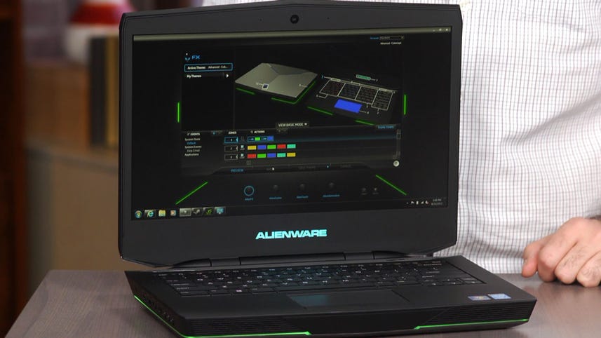 Alienware offers gaming in a semi-portable package
