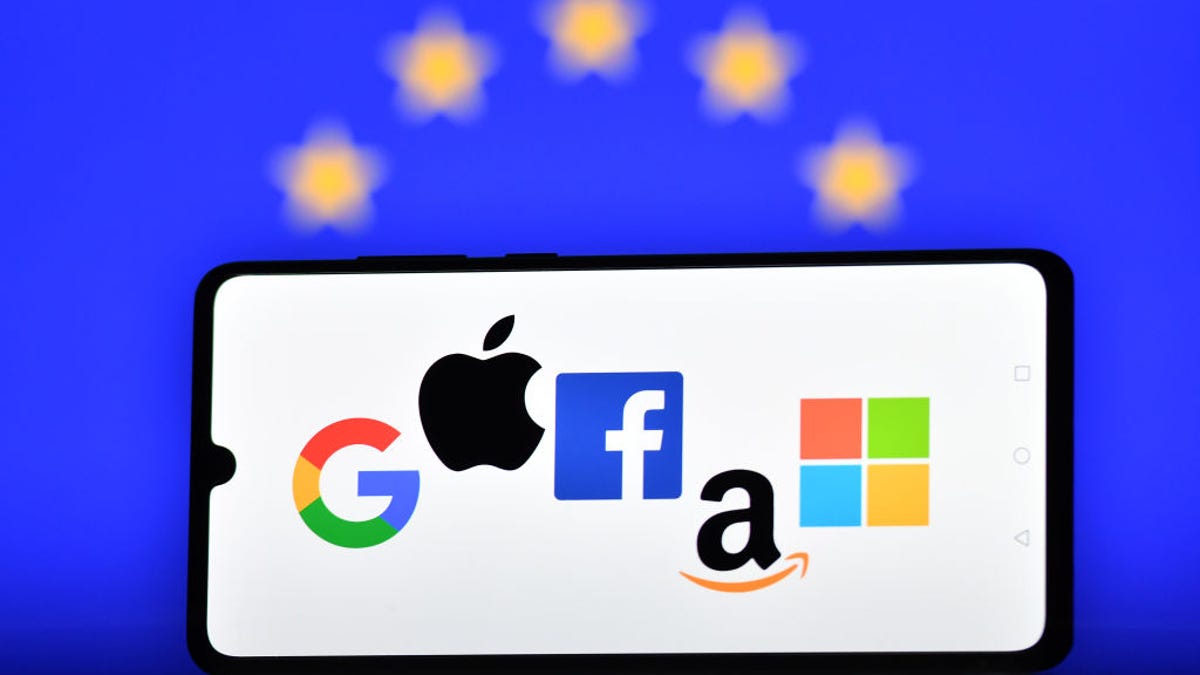 Google, Apple, Facebook, Amazon and Microsoft in the EU