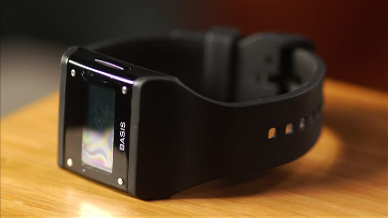 Basis Band watch tracks your steps and heart rate 