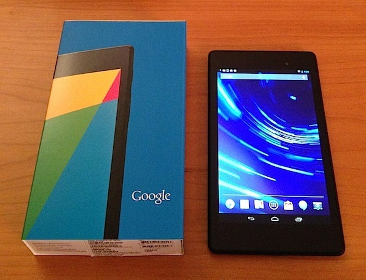 The second-generation Nexus 7 I picked up on Friday.