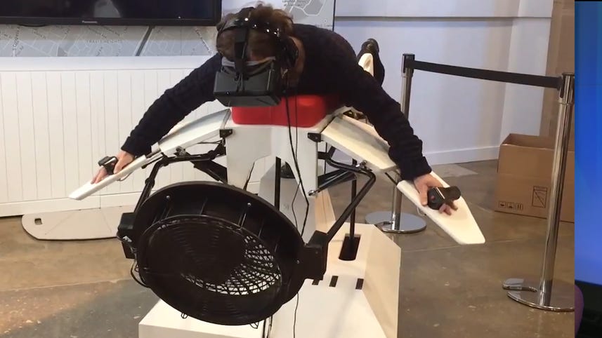 Birdly uses VR, a fan and your flapping arms to simulate flight (Tomorrow Daily 151)
