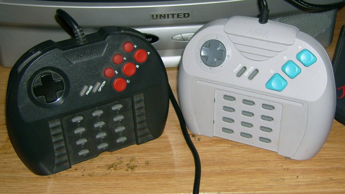Atari Jaguar controllers