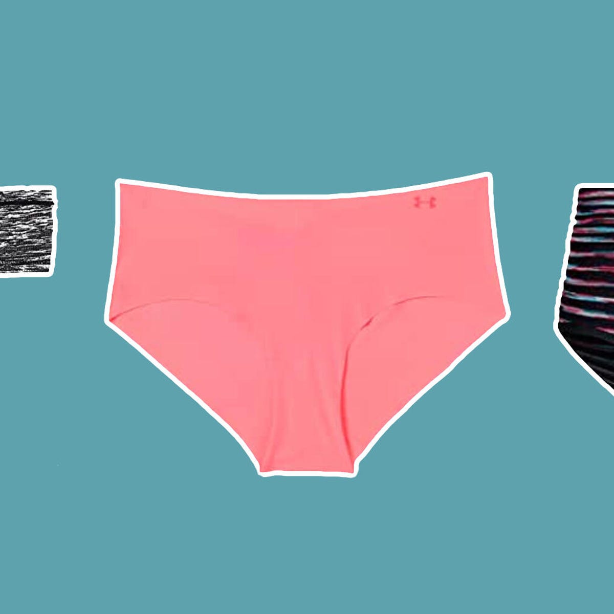 Women′ S 3 Pack High Rise No Show Laser Cut Brief Lady's Underwear