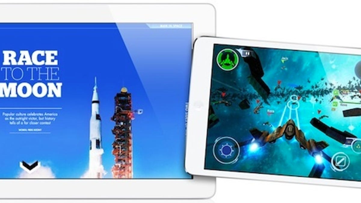 iPad Mini (R) is leaving the iPad in the dust, according to supply chain estimates.