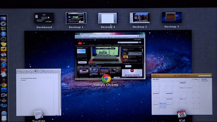 Use Mission Control and Launchpad in OS X Lion