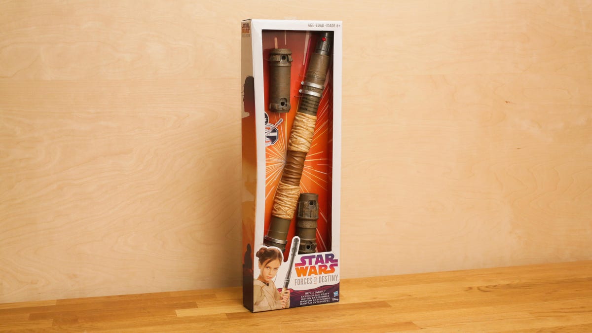 Star Wars Forces of Destiny edition of Rey's staff