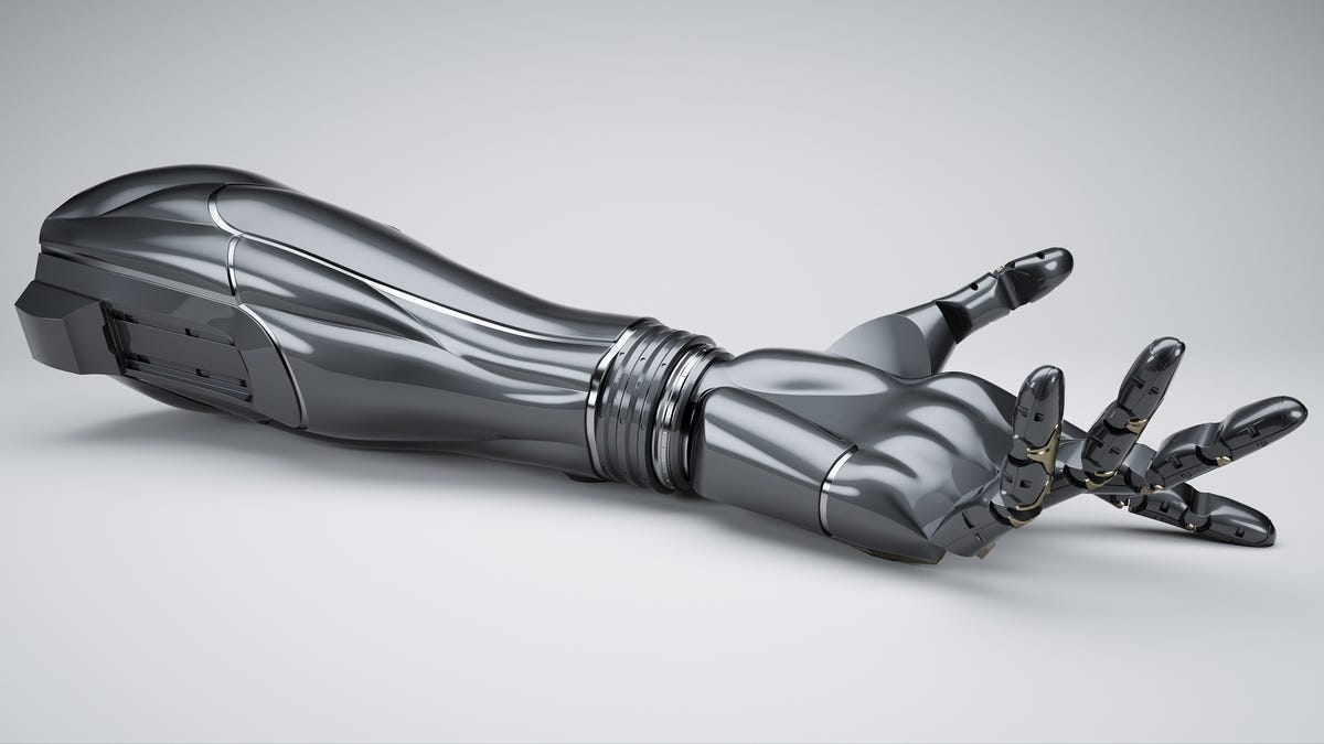 Wearing a Deus Ex-inspired bionic arm is the future of prosthetics - CNET