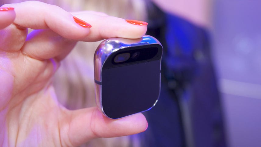 Humane AI Pin Hands-On: Tiny Wearable Phonelet Beams Light Like R2-D2