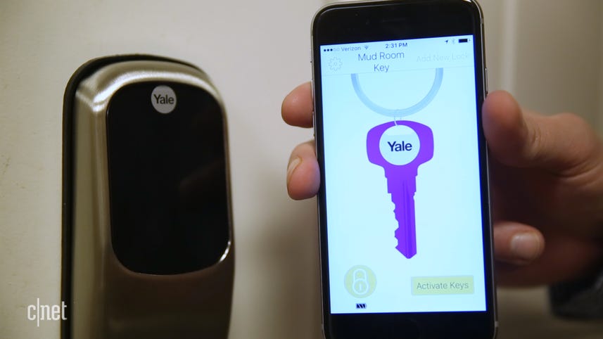 Lose your keys for good with Yale's keyless smart lock