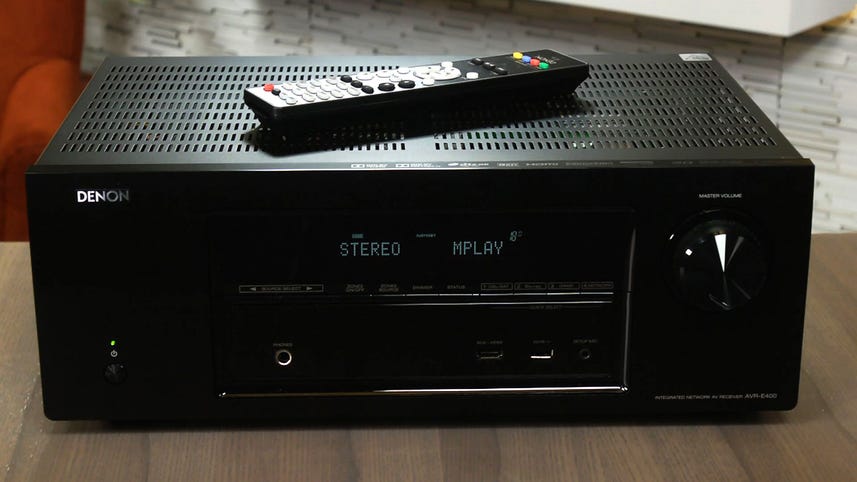 Denon AVR-E400: A somewhat simpler AV receiver at a cost