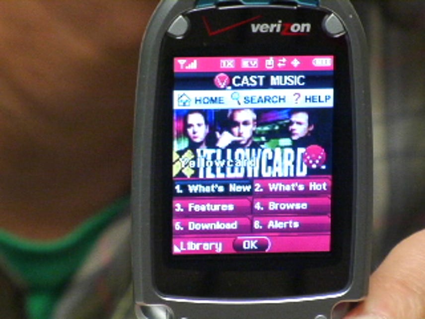 Verizon Wireless V Cast Music