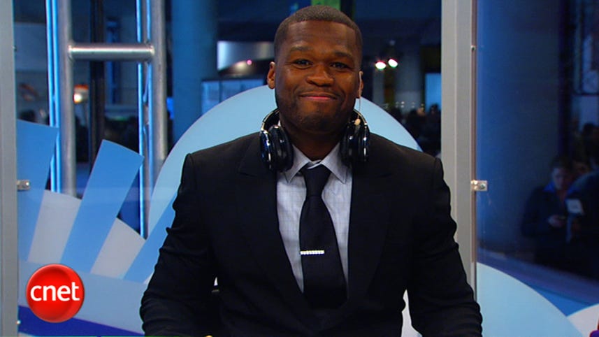 50 Cent comes to the CNET stage