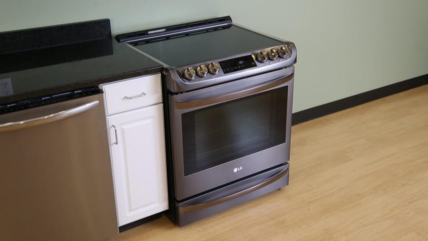 Looking for an electric stove? Check out the LG LSE4613BD