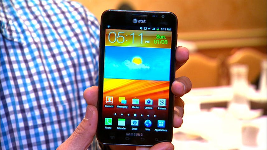 Samsung Galaxy Note: Half tablet, half smartphone