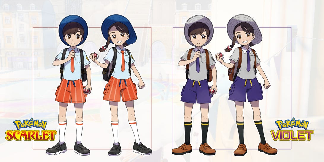 Pokemon trainer outfits