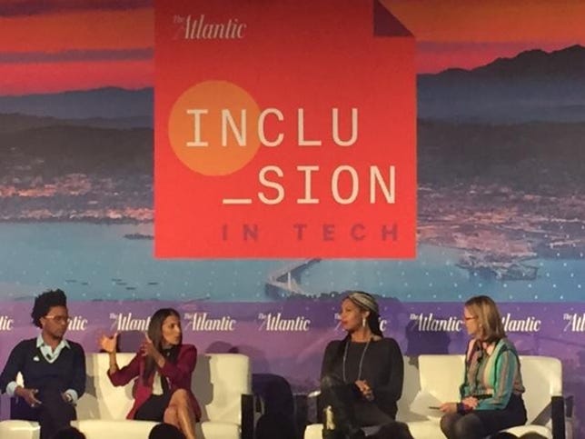 More women need to speak out against harassment in tech, said a panel at The Atlantic's Inclusion in Tech conference in San Francisco.