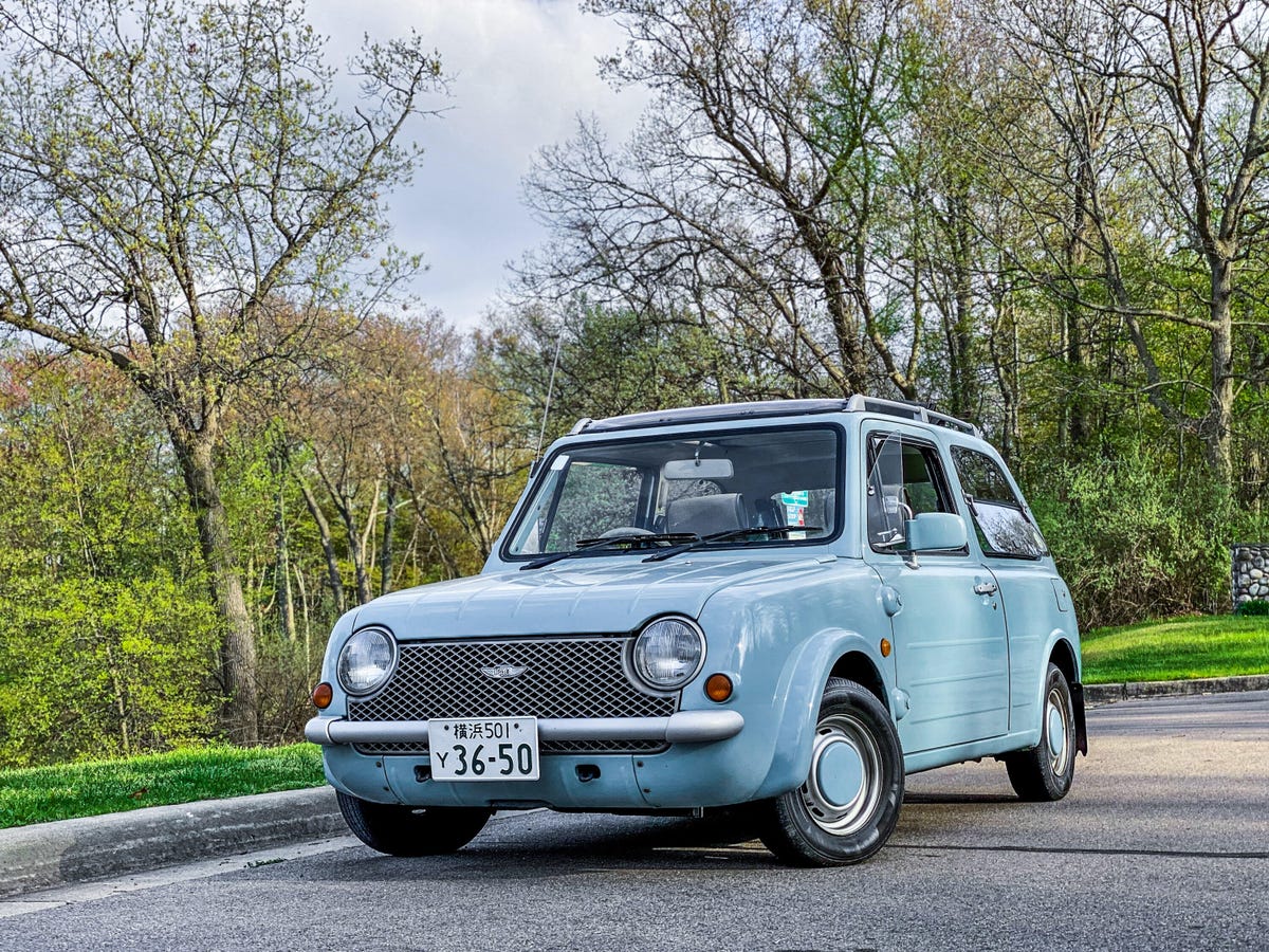 1989 Nissan Pao - front 3/4 view