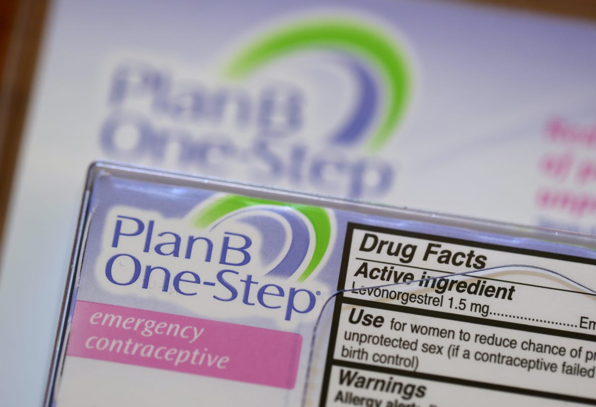 Image of Plan B One Step pill packaging.