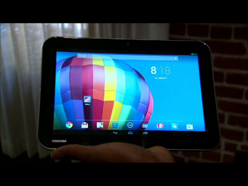 The Toshiba Excite Pure aims to treat your budget with care