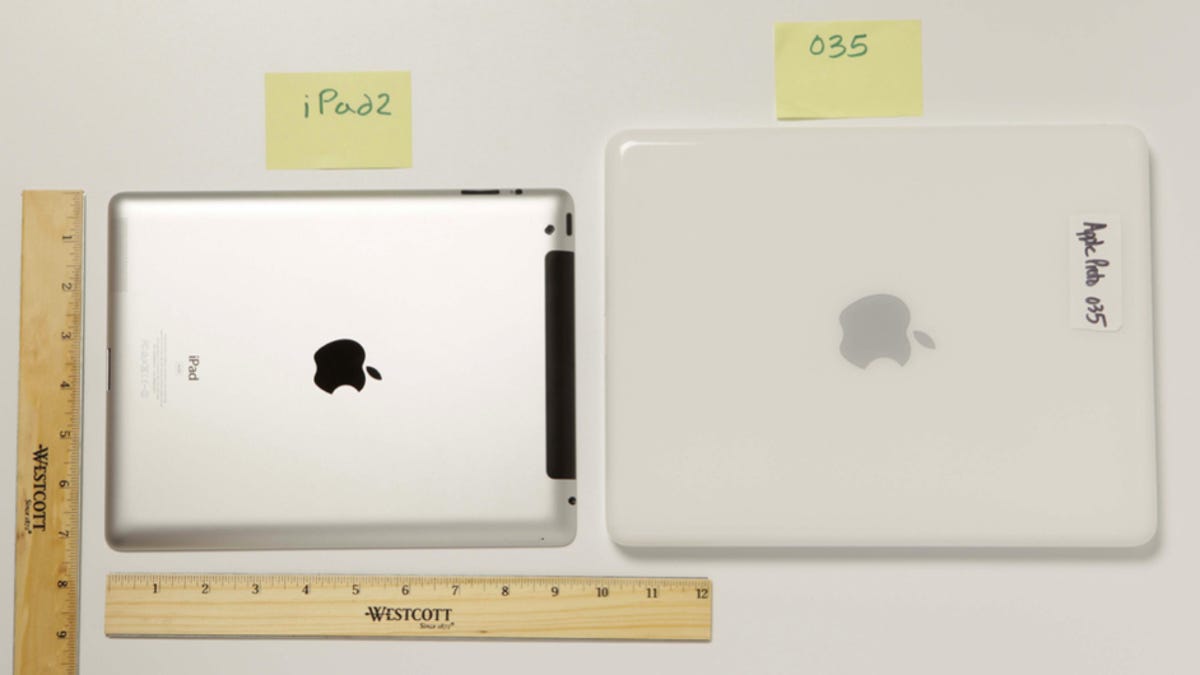 Apple&apos;s early iPad prototype, dubbed the 035.