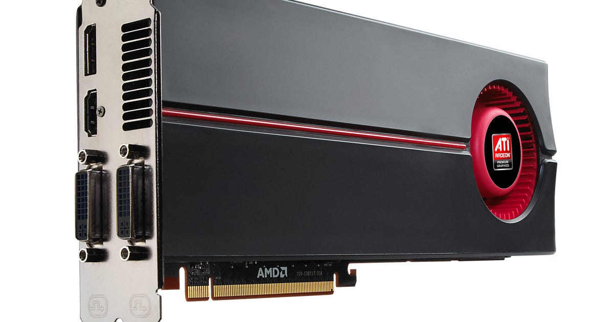Видеокарта AMD Radeon 5800.