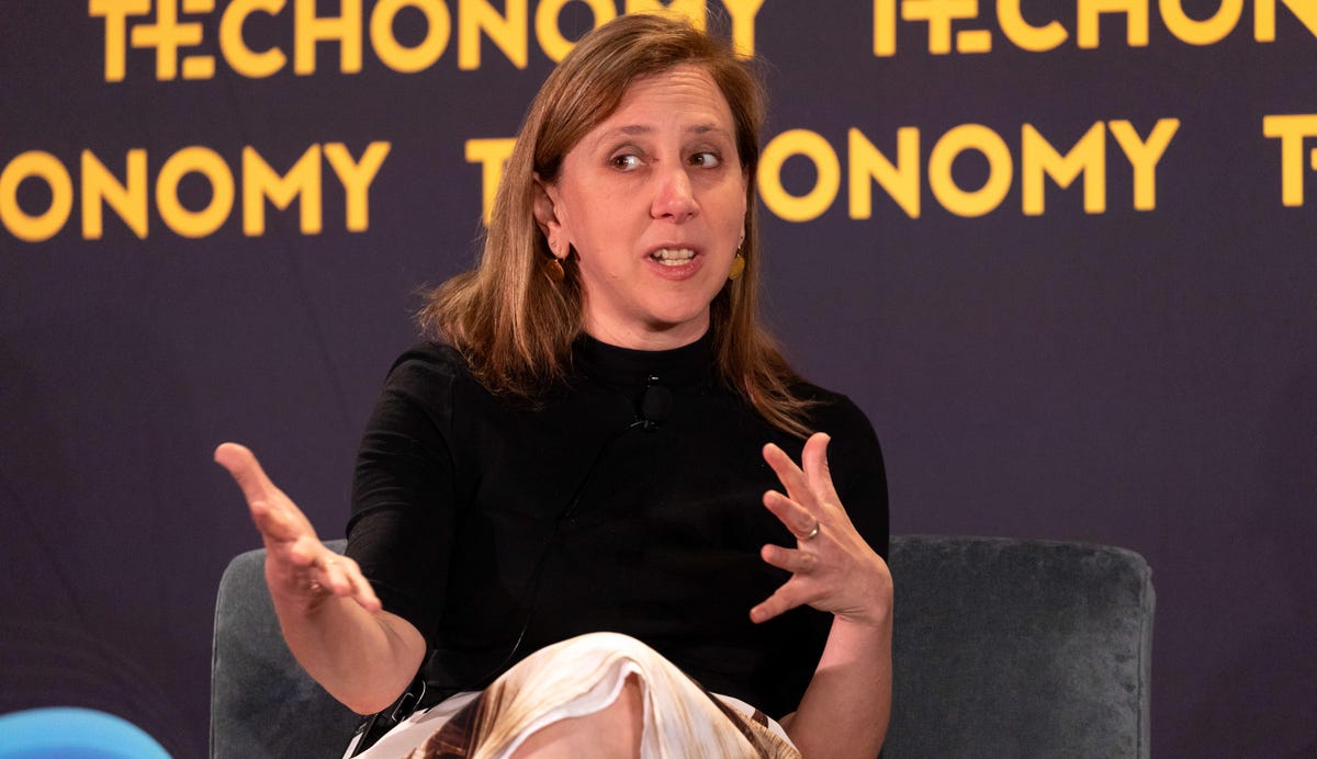 Paula Goldman, leader of the Tech and Society Solutions Lab at the Omidyar Network, speaks at Techonomy 2018.