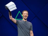 <p>Mark Zuckerberg filing, stock, paperwork, facebook earnings</p>