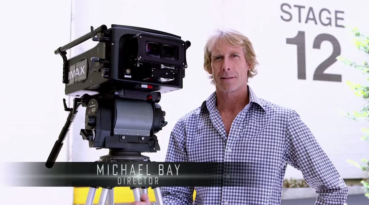 Michael Bay and Imax 3D Digital Camera