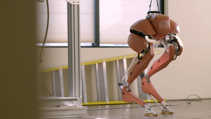 Dear Future: The two-legged robot walking into the future