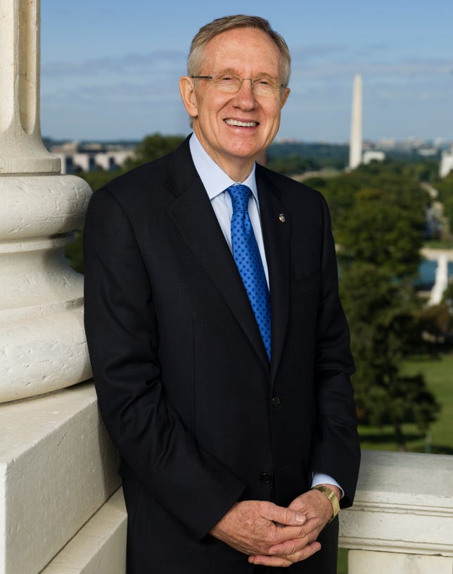 Senate Majority Leader Harry Reid, who calls Protect IP "a bipartisan piece of legislation which is extremely important."
