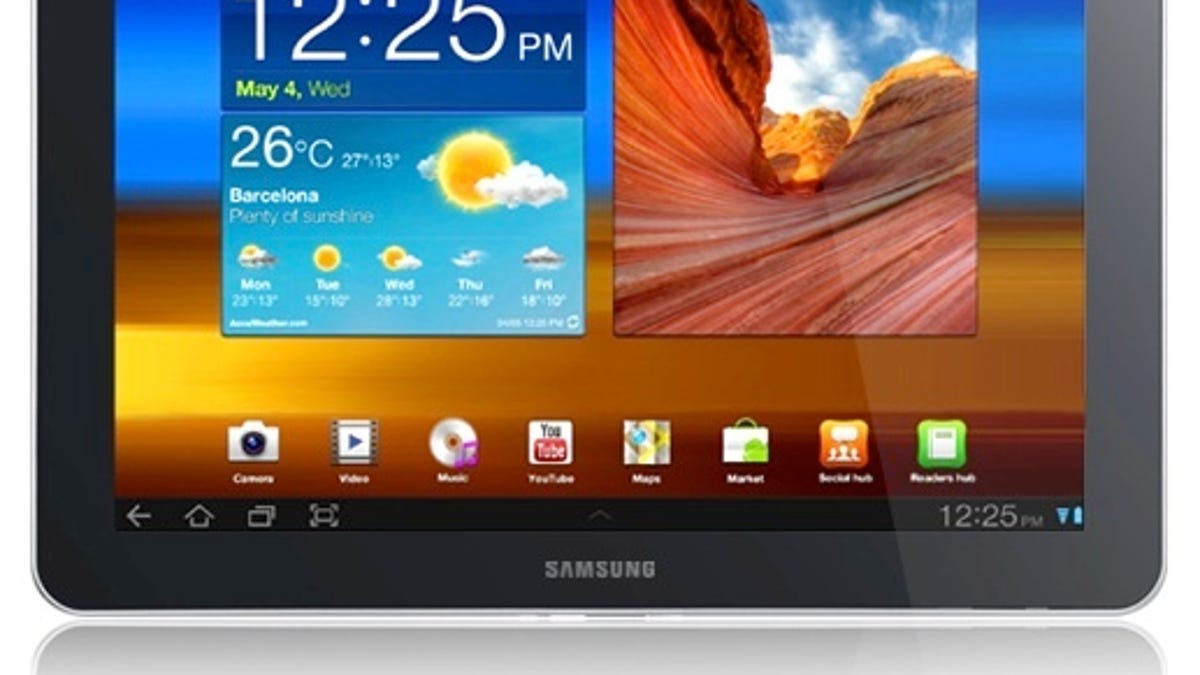 A first for Samsung: an Intel chip in one of its Android tablets.