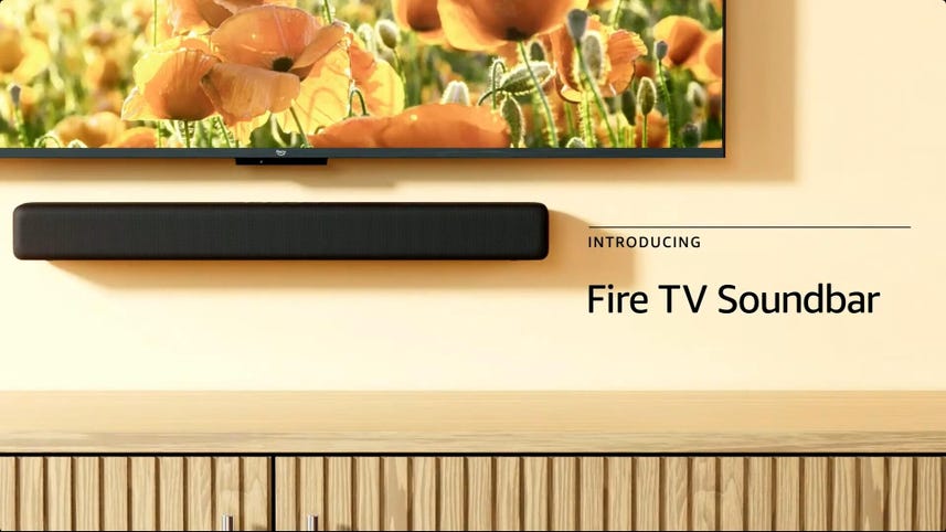 Amazon Shows Off New Fire TV Soundbar, 4K Stick