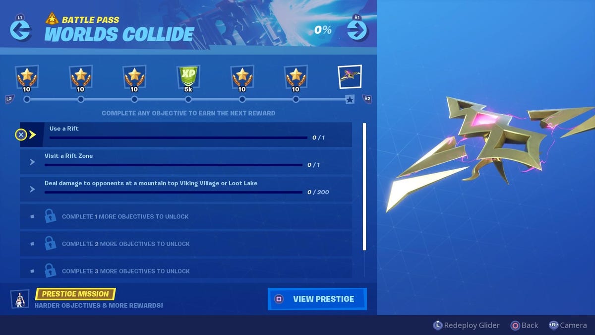 Fortnite worlds collide missions