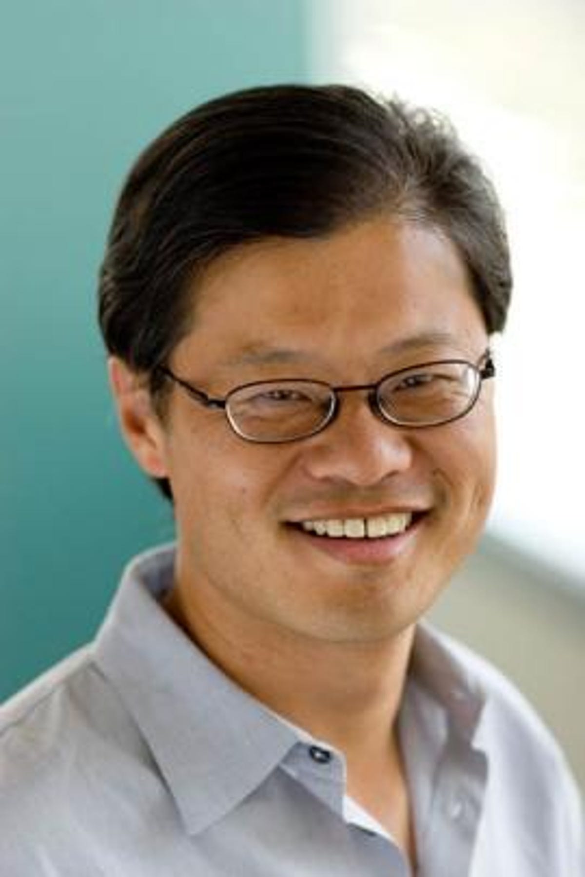 Outgoing CEO Jerry Yang