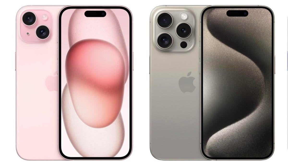 Apple iPhone 15 vs. iPhone 15 Pro: Every Difference Between the New Phones thumbnail