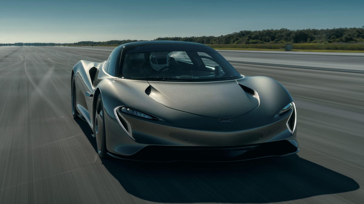 McLaren Speedtail Testing