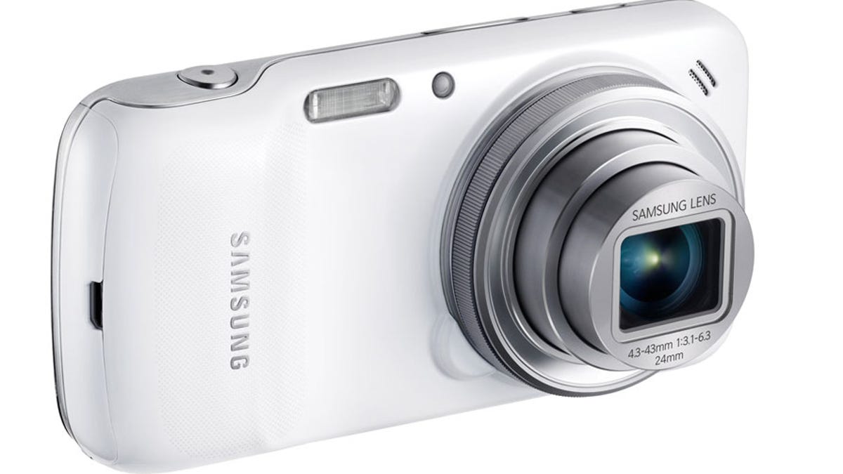The Samsung Galaxy S4 Zoom marries an Android 4.2-based smartphone with a 16-megapixel camera that uses a 10x zoom lens.