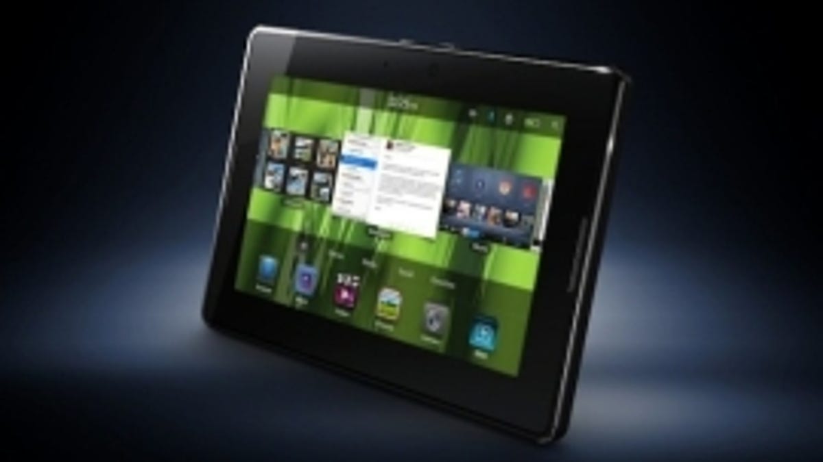 RIM's BlackBerry PlayBook.