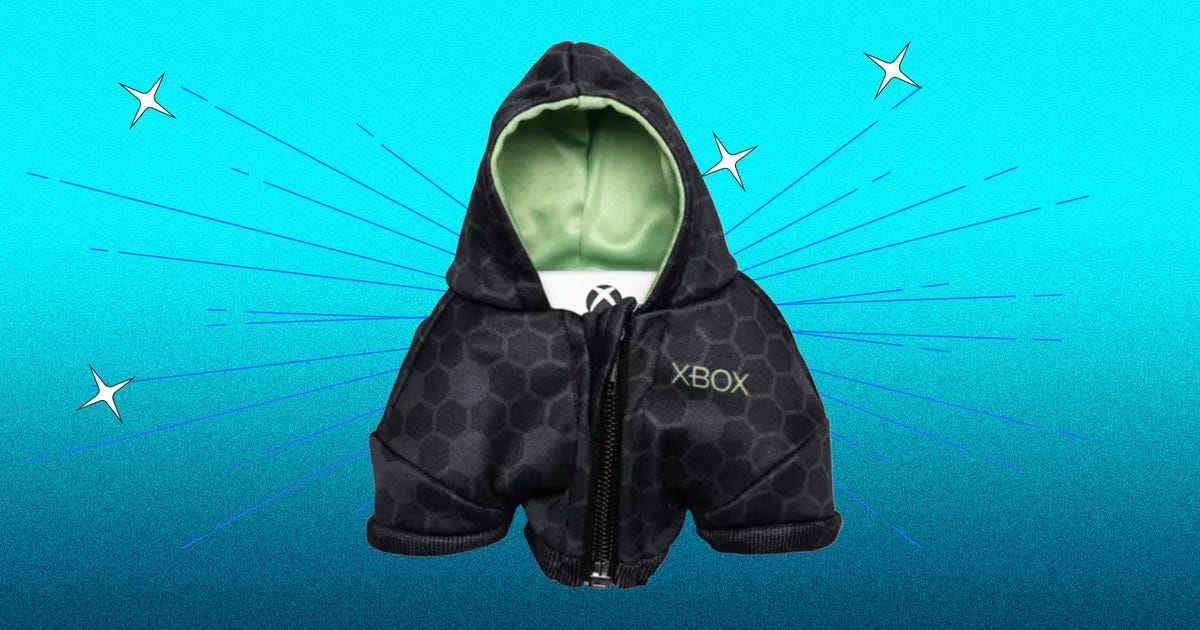 Microsoft Really Is Selling a Cozy Hoodie for Your Shivering Xbox Controller