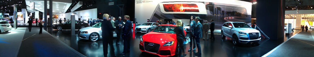 Audi booth