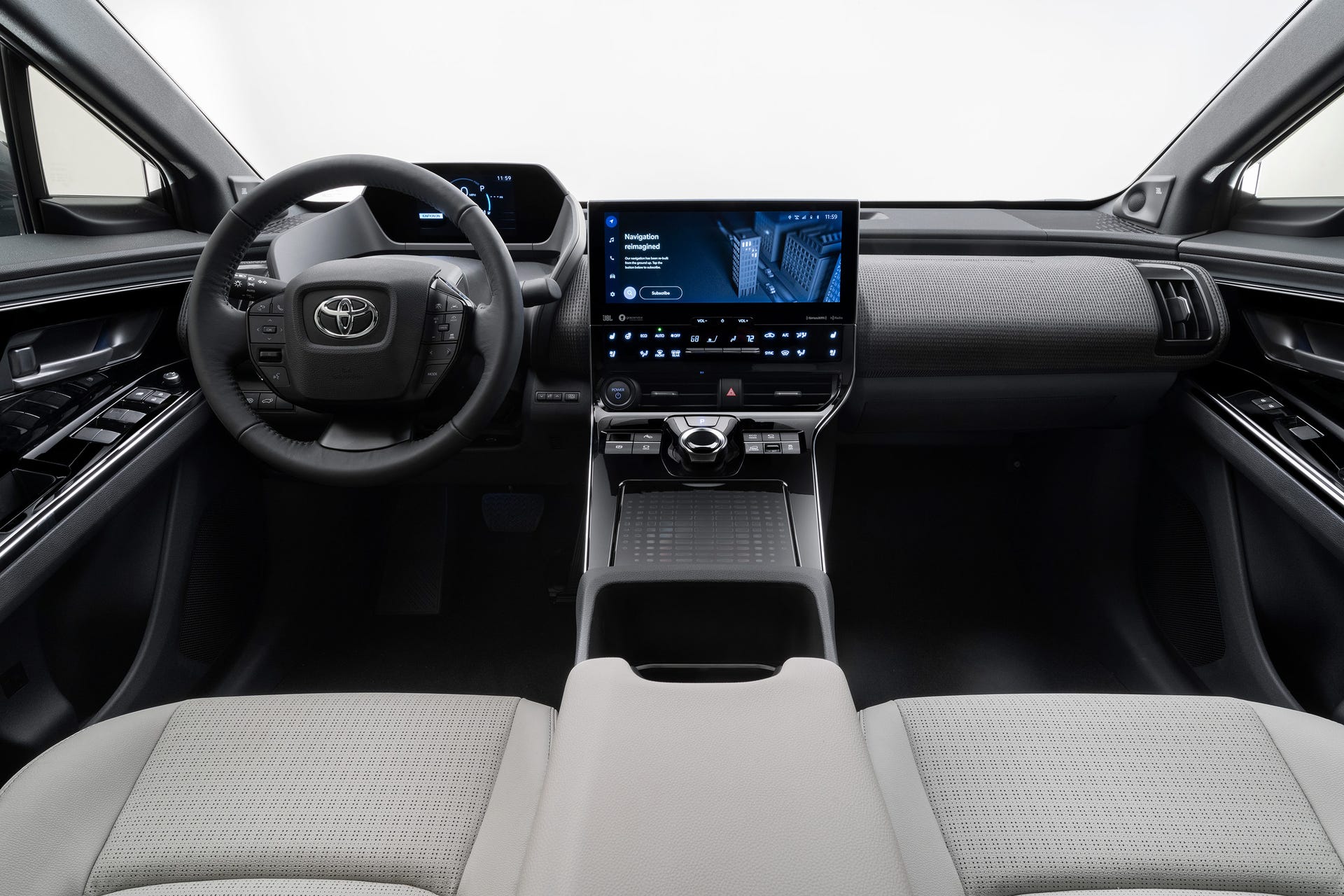2023 Toyota BZ4X - interior