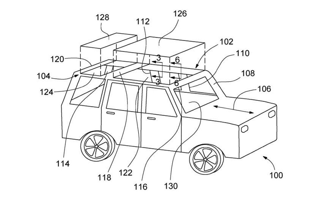 Ford Bronco repackable airbags patent
