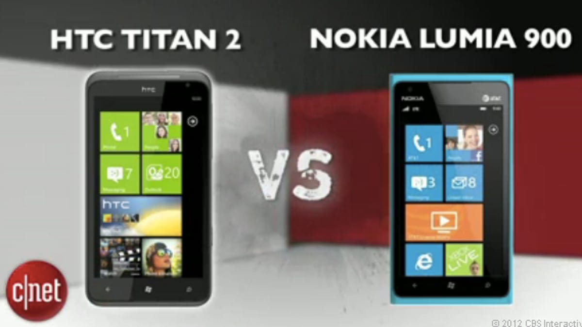 HTC Titan II, Nokia Lumia 900