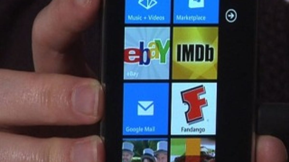 Microsoft is dishing on Windows Phone 7 apps.