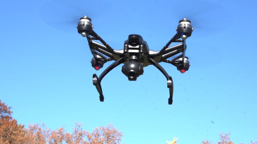Yuneec's Typhoon Q500 4K quietly captures high-res video from the sky and ground
