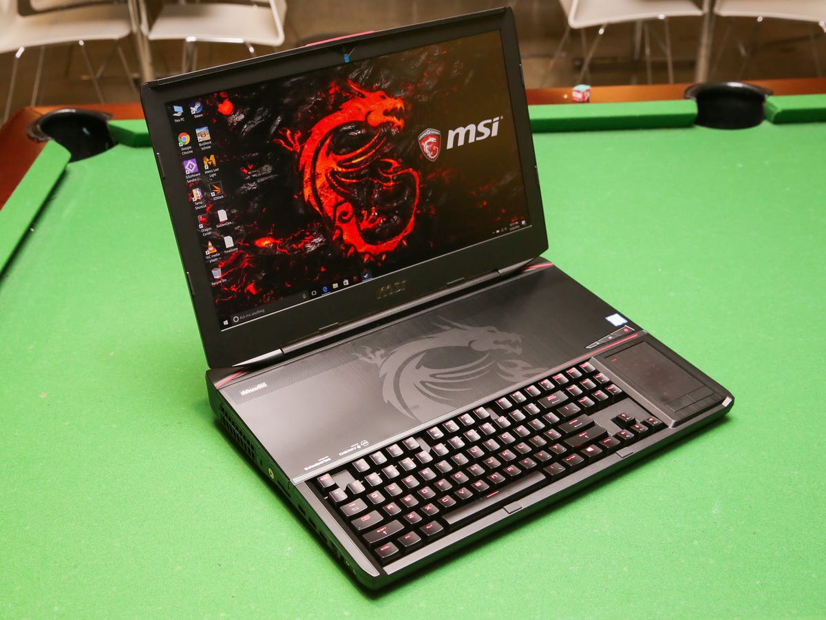 Calling the 18-inch monster MSI GT83VR a laptop is almost an