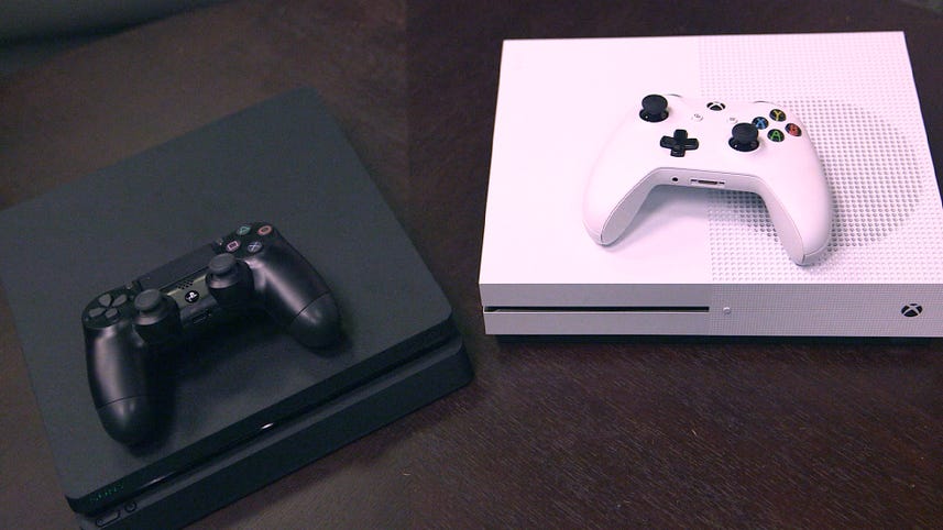 PS4 Slim and Xbox One S go head to head